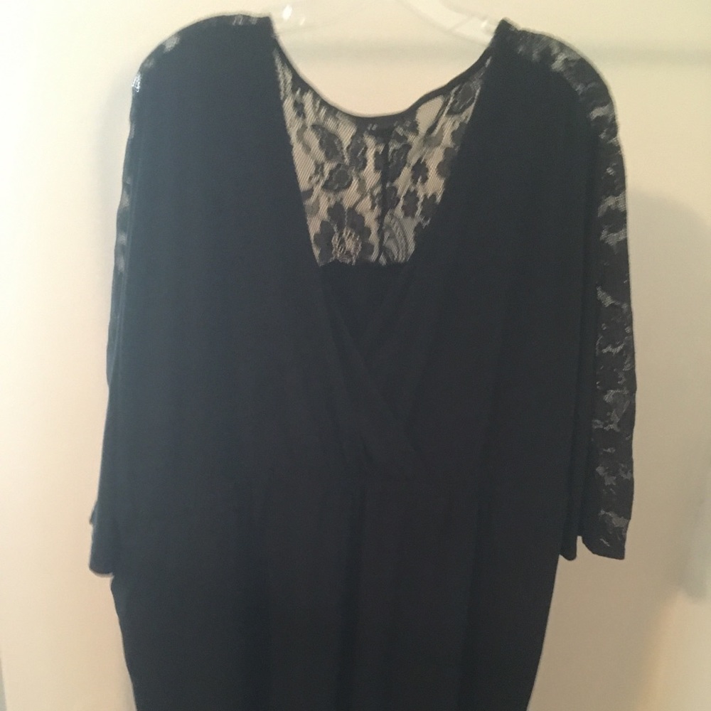 Plus Size LBD with Lace Accents - Torrid